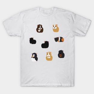 Guinea pigs family T-Shirt